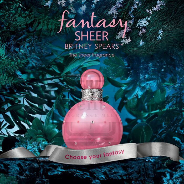 Britney Spears Sheer Fantasy Perfume For Women 100ML - Image 2