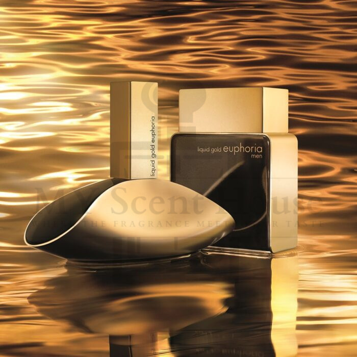 (CK) Calvin Klein Euphoria Liquid Gold Perfume For Women 100ML - Image 1