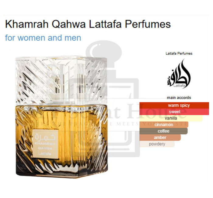 Khamrah Qahwa Lattafa Perfume For Men and Women 100ML - Image 4