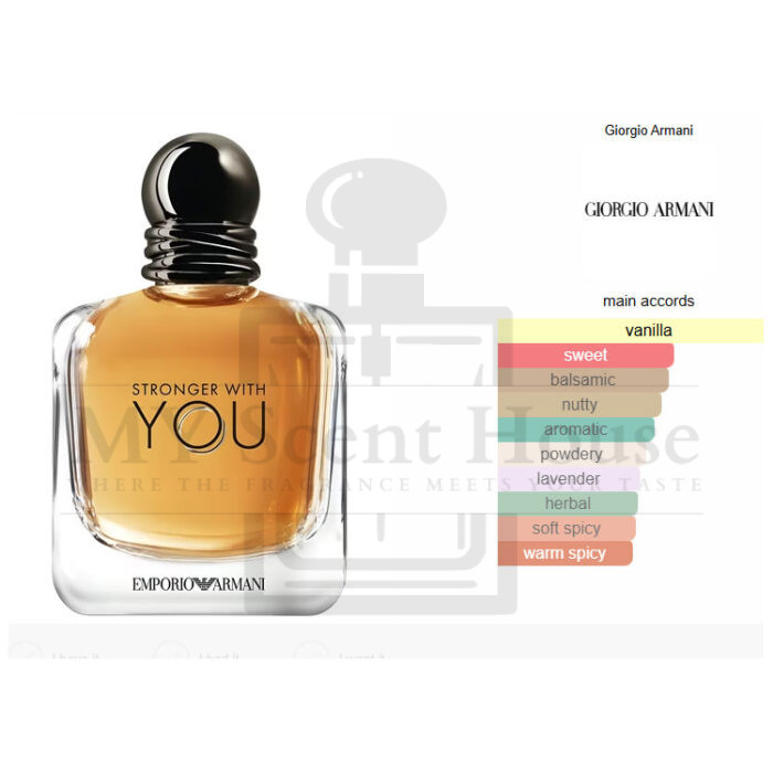 Armani Stronger With You Perfume For Men 100ML - Image 3