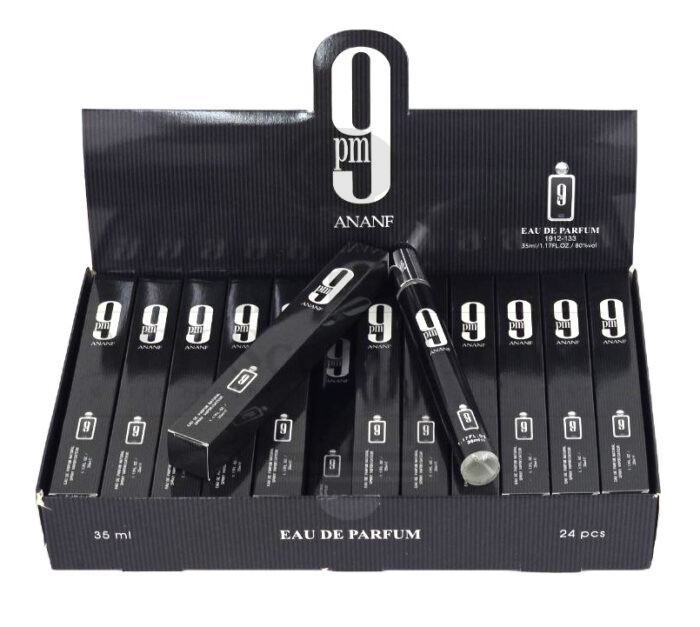 9PM Black Pocket Perfume 35ML - Image 1