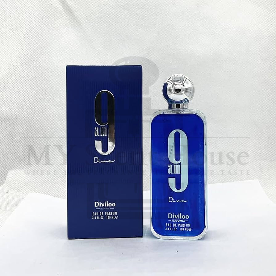 9Am Blue diviloo1 9Am Blue Diviloo Perfume For Men and Women 100ML - Image 1