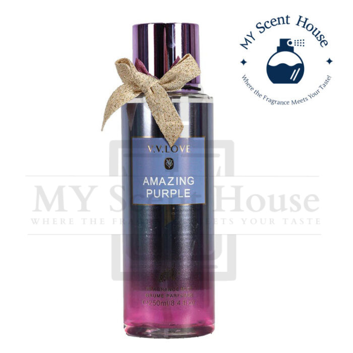 Amazing Purple VVLove Body Mist Women Fragrance 250ML - Image 2