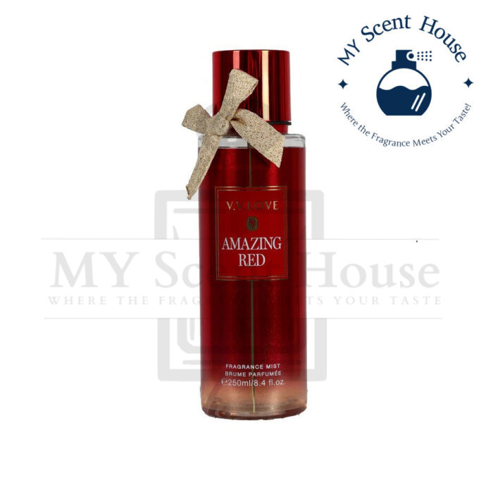 Amazing Red VVLove Body Mist Women Fragrance 250ML - Image 2