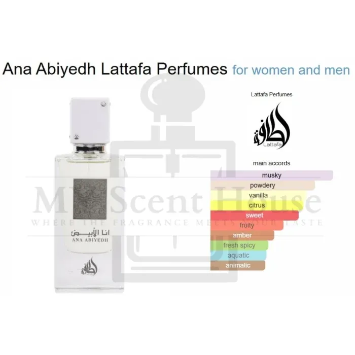 Arabic Ana Abiyedh Perfume For Unisex 100ML - Image 3
