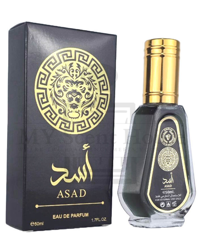 Asad Black Perfume For Unisex 50ML - Image 1