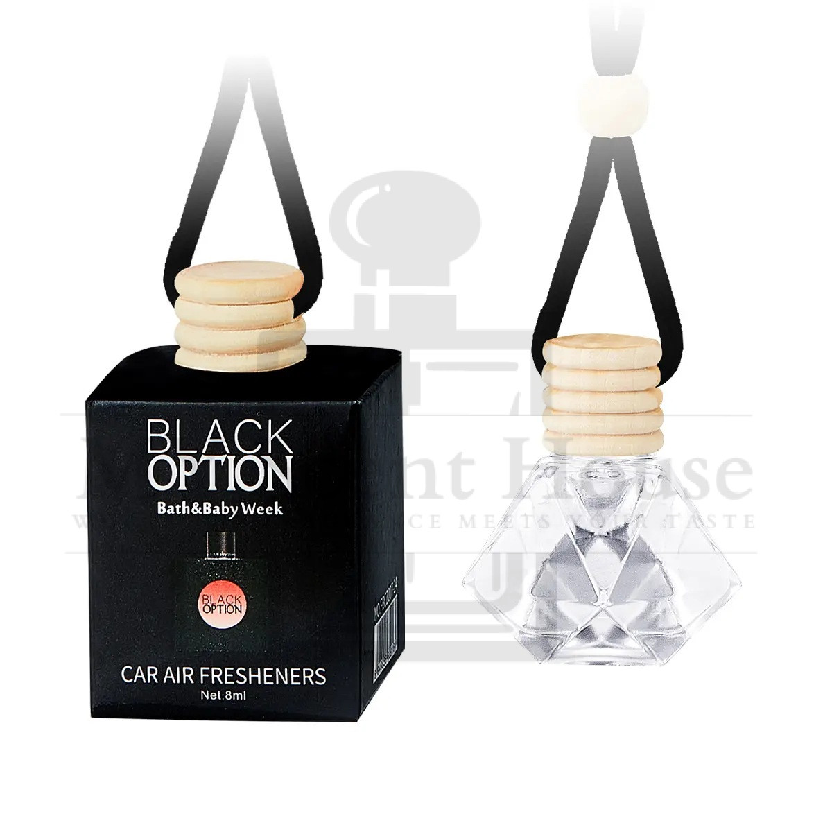 Black Option Black Option Car Perfume 8ML - Image 1