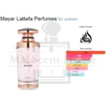 Arabic Lattafa Mayar Perfume For Women 100ML Minyak Wangi Perempuan - Image 4