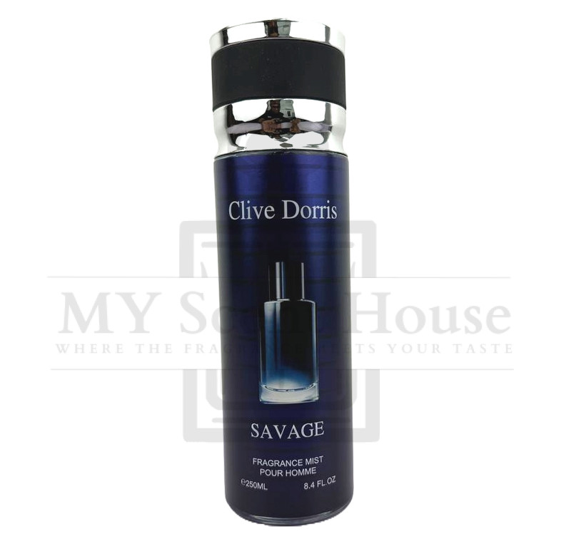 Savage Clive Dorris Savage Fragrance Mist 250ML - Image 1