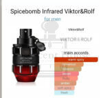 Viktor & Rolf Spicebomb Infrared Men Perfume 90ML - Image 3