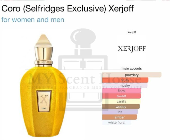Xerjoff Coro (Selfridges Exclusive) Perfume For Men and Women 100ML - Image 3