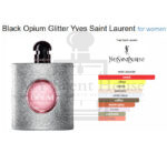 YSL Black Opium Glitter EDP Women Perfume 90ML - Image 3