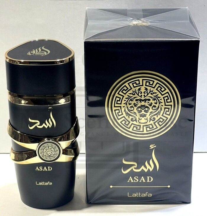 Lattafa Asad Black Perfume For Unisex 100ML - Image 2