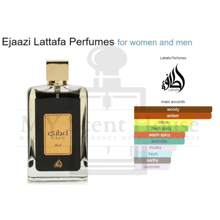 Arabic Lattafa Ejaazi Perfume For Unisex 100ML Dubai Imported - Image 3