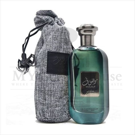 mousuf green2 Arabic Mousuf Ramadi EDP Perfume For Unisex 100ML - Image 1