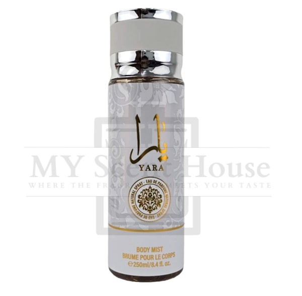 yara-white-brume1 Yara White Brume Body Mist 250ML - Image 1