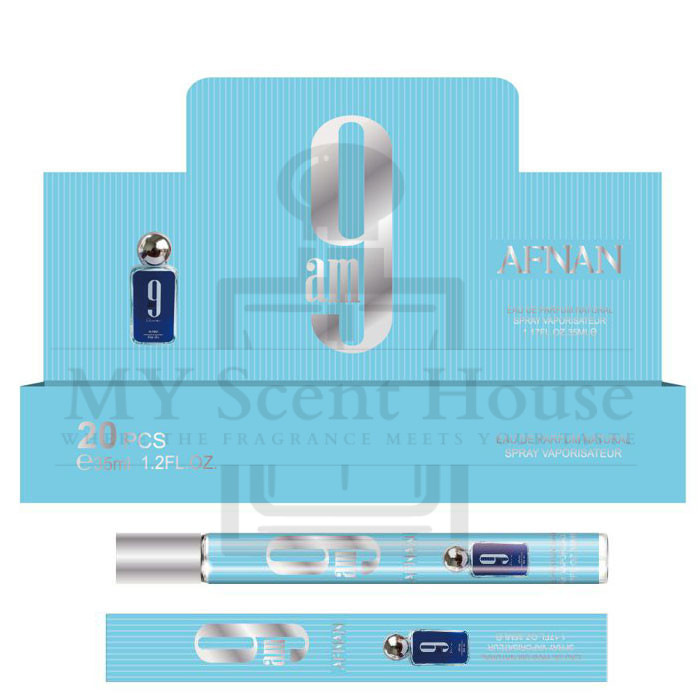 9am-1 9am Blue EDP Pocket Perfume 35ML - Image 1