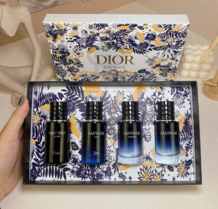 Dior Sauvage 4 in 1 Gift Set Perfumes