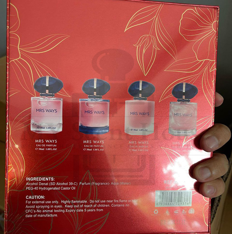MRS WAYS 4IN1 SET B998-1 MRS WAYS 4 in 1 Perfumes Gift Set (B998) - Image 1