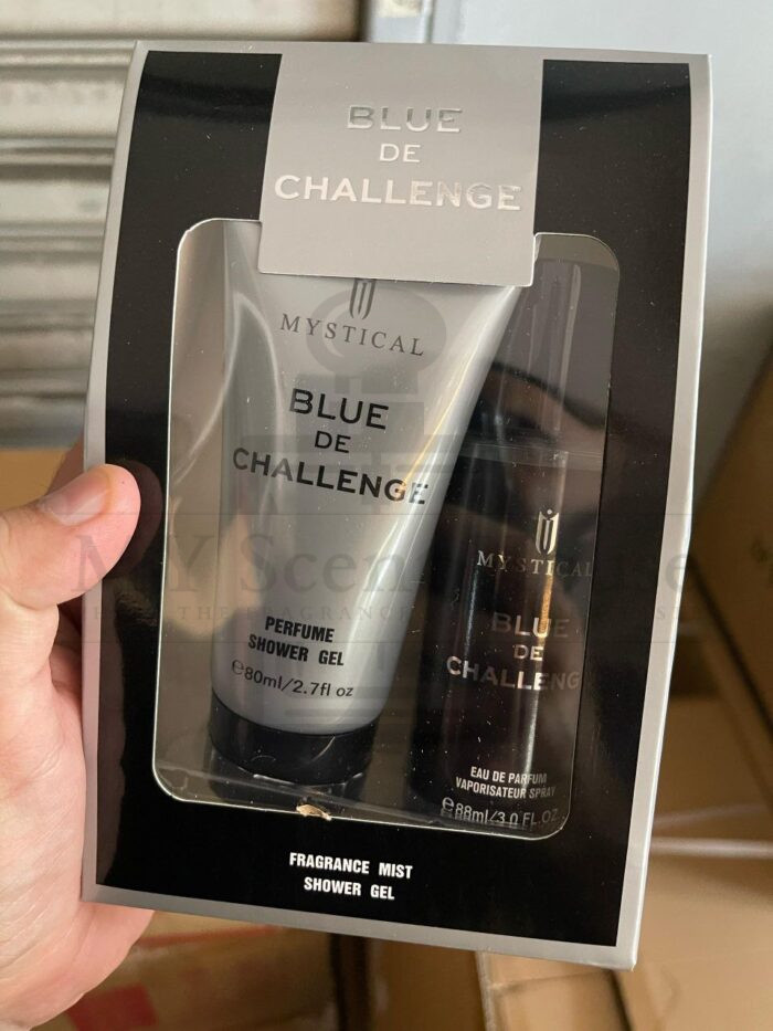 MYSTICAL Blue De Challenge 2 in1 Body Mist & Body Lotion Gift Set (MT030-19) - Image 2