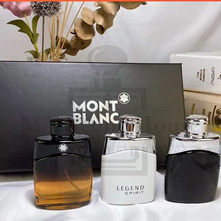 Mont Blanc 3in1 Gift Set-1 Mont Blanc 3in1 Perfumes Gift Set For Men - Image 1