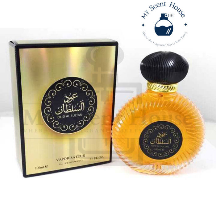 Oud Al Sultan R Black Perfume For Men and Women 100ML - Image 2