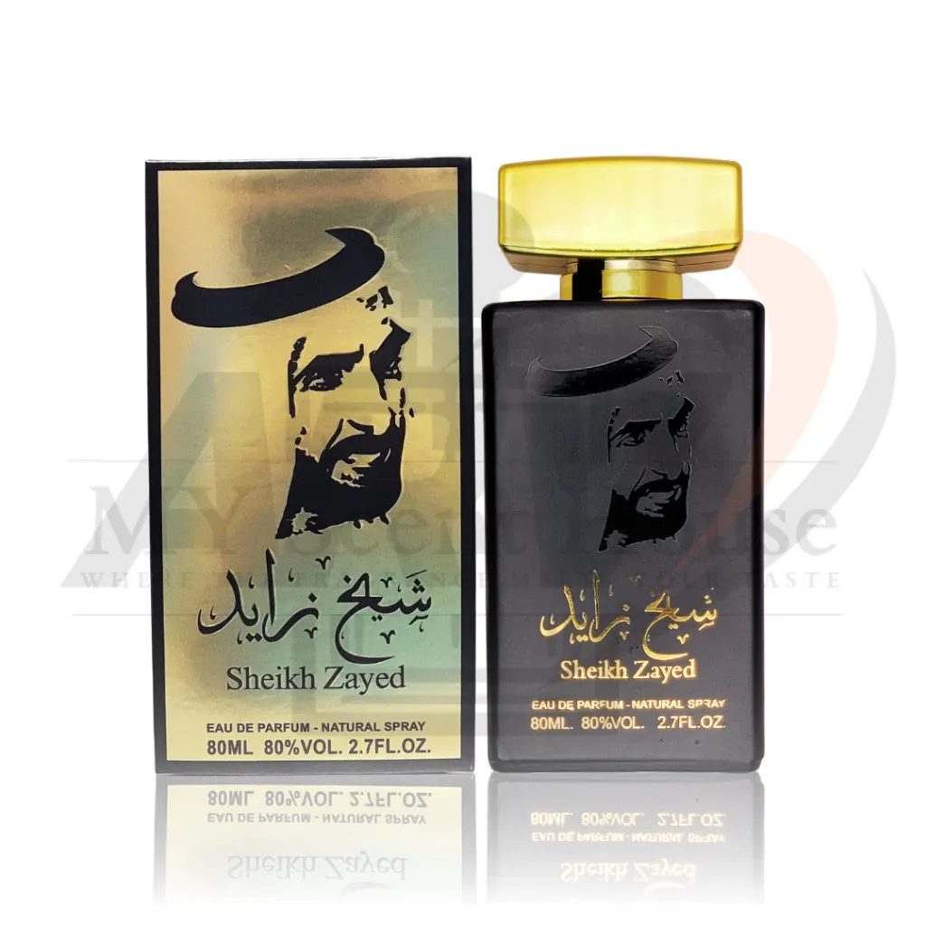Sheikh Zayed1 Arabic Sheikh Zayed EDP Perfume For Men 80ML (Minyak Wangi Laki) - Image 1