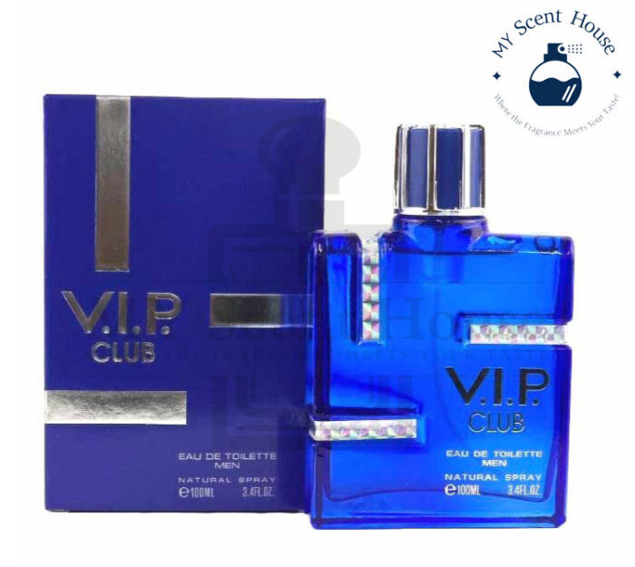 VIP Club Blue EDT Perfume 100ML - Image 2