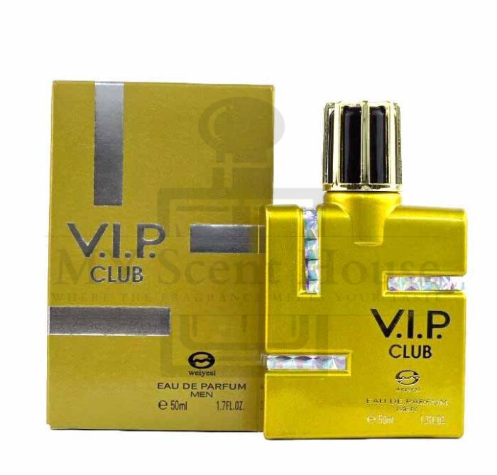 VIP Club Yellow Perfume 50ML - Image 1