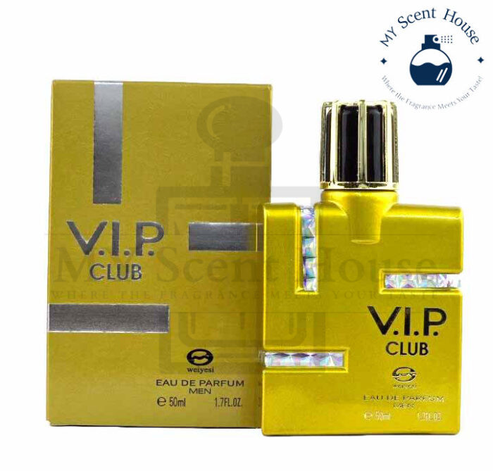 VIP Club Yellow Perfume 50ML - Image 2