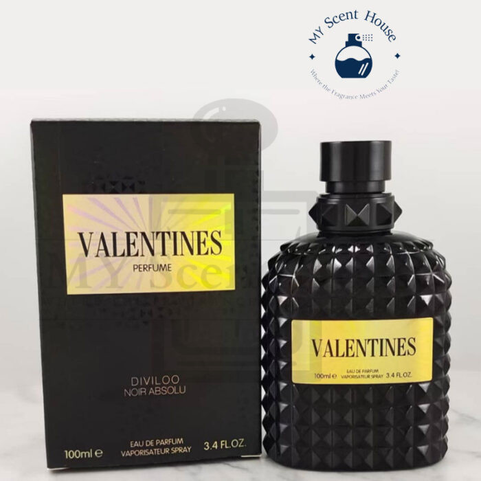 Valentines Noir Absolu Diviloo EDP Perfume 100ML - Image 1