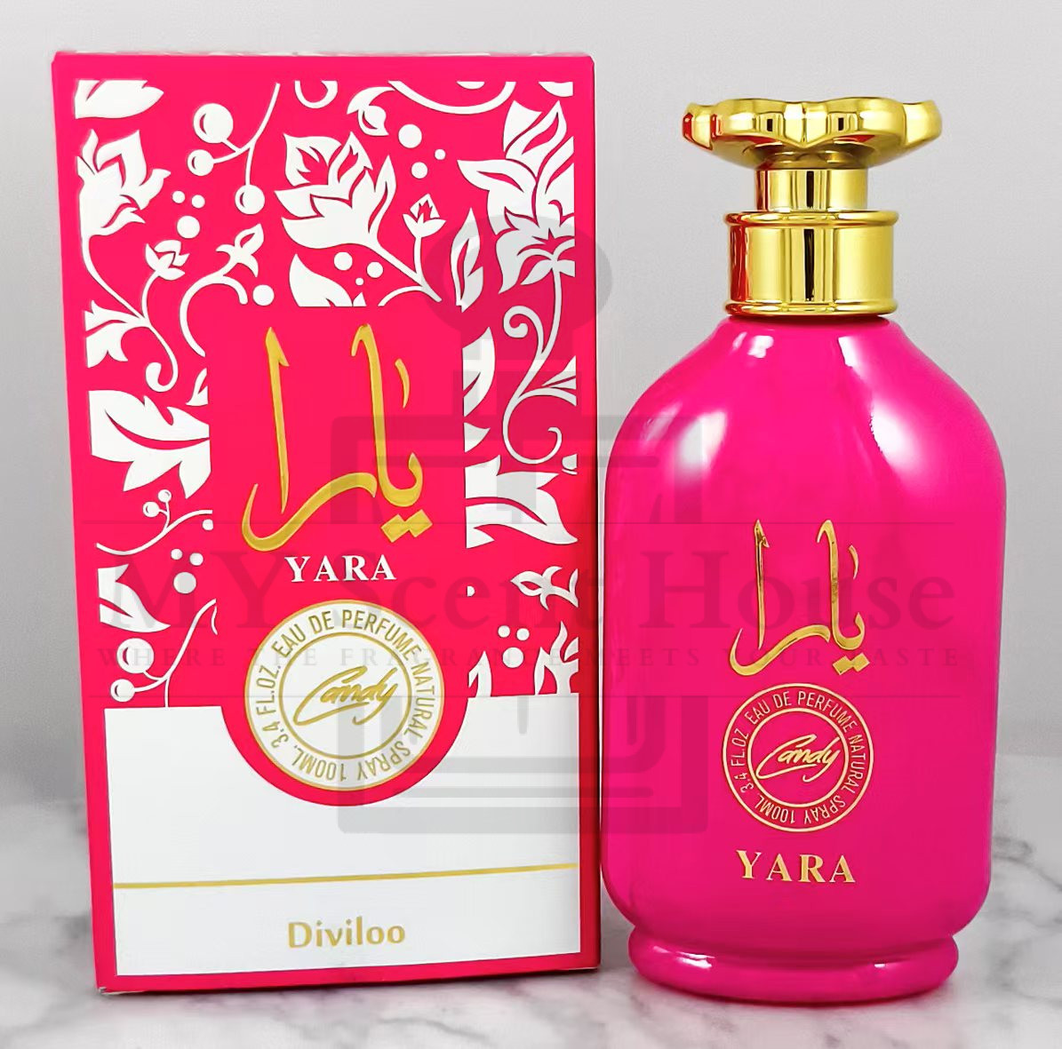 Yara Candy Diviloo Yara Candy Diviloo Perfume For Men and Women 100ML - Image 1