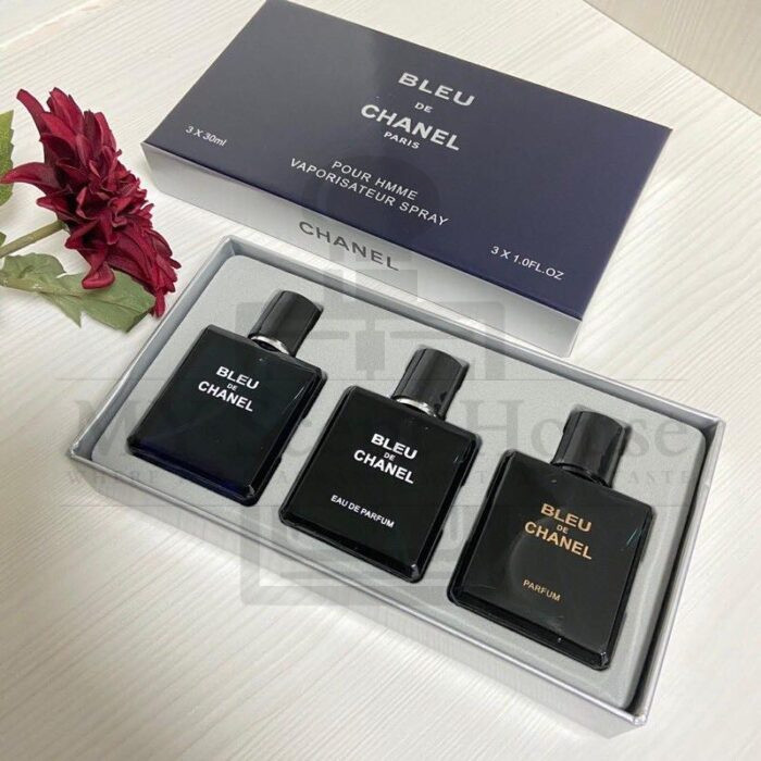 Bleu de Chanel 3in1 Set Perfume For Men - Image 1