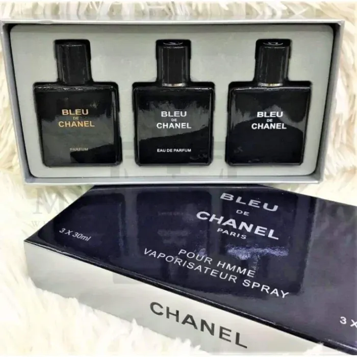 Bleu de Chanel 3in1 Set Perfume For Men - Image 2