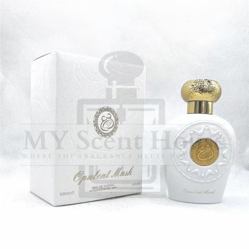 opulent musk white2 Arabic Lattafa Opulent Musk White Perfume For Unisex 100ML - Image 1