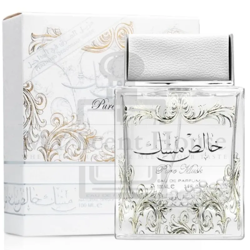 pure musk1 Arabic Lattafa Khalis Musk (Pure Musk) Perfume For Unisex 100ML - Image 1