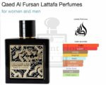 Arabic Lattafa Qaed Al Fursan Black Perfume For Unisex 100ML - Image 4