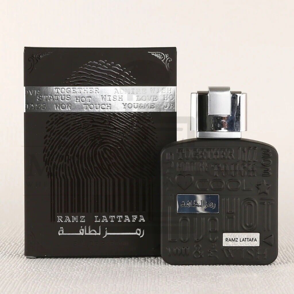 ramz silver2 Arabic Ramz Lattafa Silver Perfume For Men and Women 100ML - Image 1