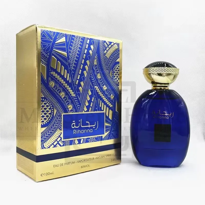 rihanna blue2 Arabic Rihanna Blue EDP Perfume For Men And Women 100ML - Image 1