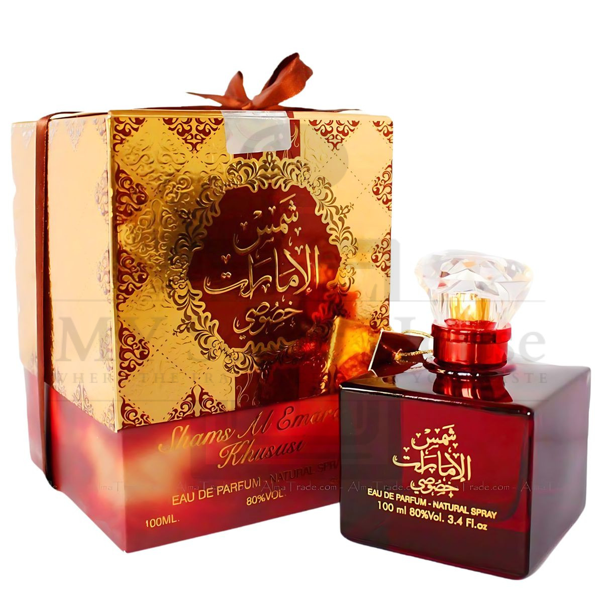 shams2 Arabic Shams Al Emarat Khususi Perfume For Men and Women 100ML - Image 1