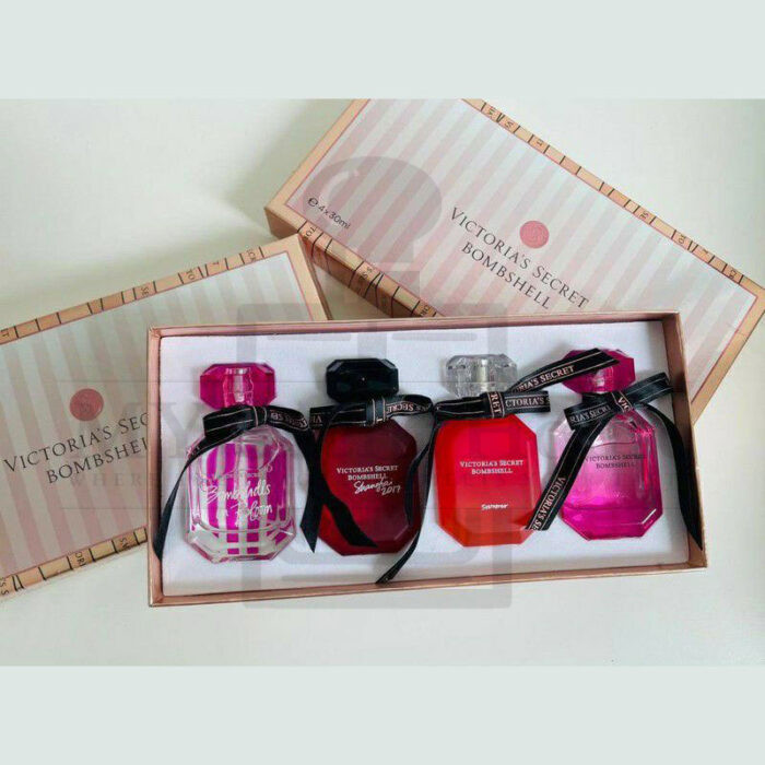 Victoria Secret Bombshell 4 in 1 Perfumes Gift Set For Women - Image 1