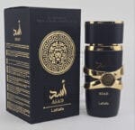 Arabic Perfume Asad Black 50ML 3D Sticker - Image 2