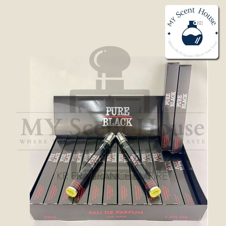 Pure-Black1.jpg Pure Black EDP Pocket Perfume 35ML - Image 1