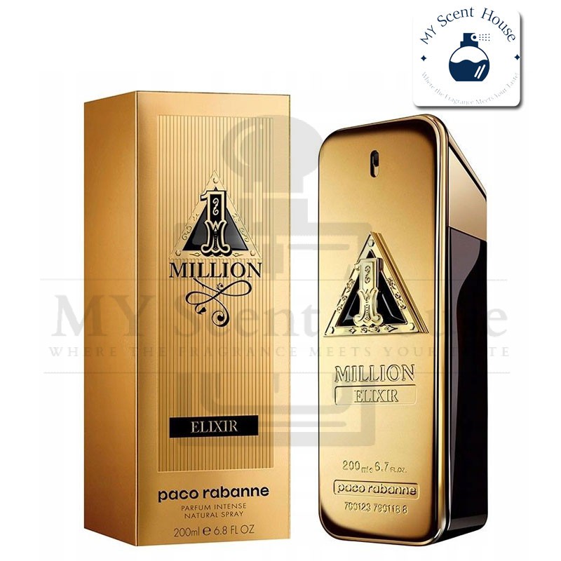 paco-elixir31 Pace Rabanne 1 Million Elixir Perfume For Men 100ML - Image 1