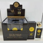 Arabic Asad Black Round Cap 50ML Perfume - Image 2